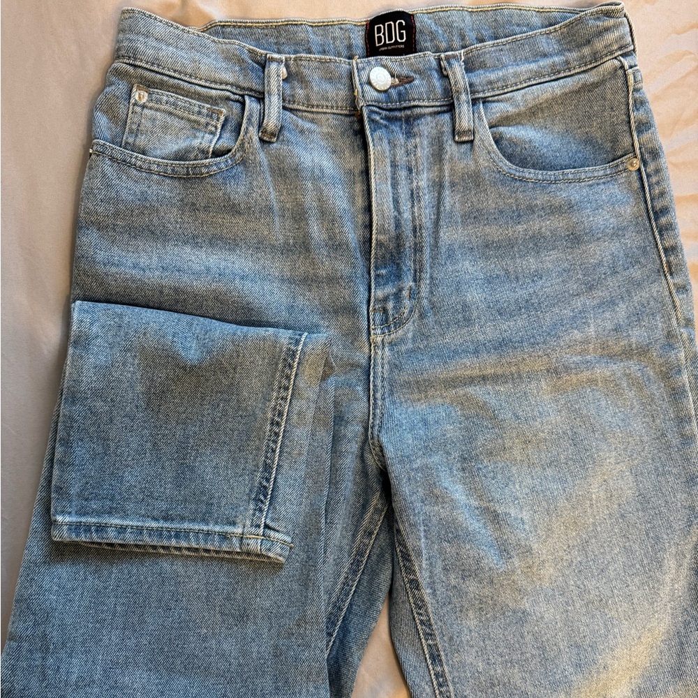 BDG Light Blue Straight Jeans